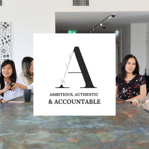 Ambitious, Authentic, & Accountable (AAA) Cohort + Habit Tracker